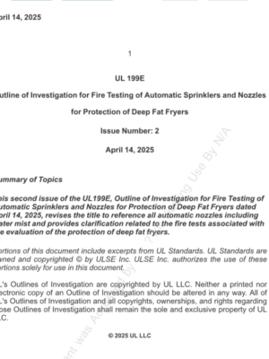 UL 199E PDF UL 199E PDF