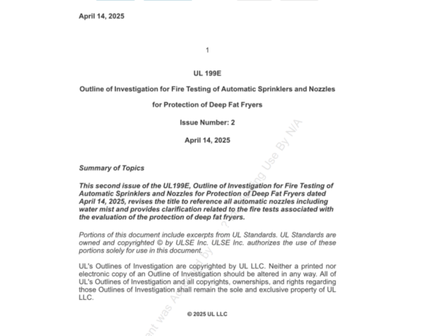 UL 199E PDF UL 199E PDF