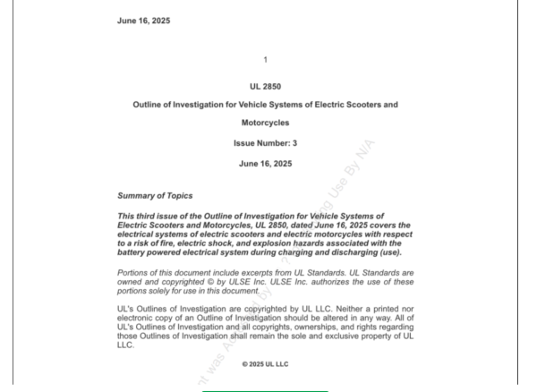 UL 2850 PDF