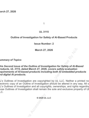 UL 3115 PDF