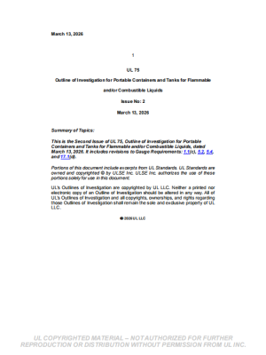 UL 75 PDF UL 75 PDF