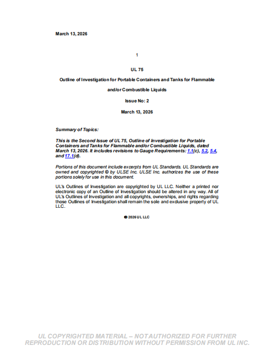 UL 75 PDF UL 75 PDF
